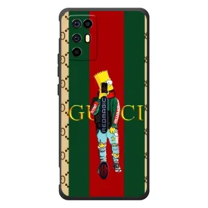 Брендновые Чехлы для ZTE Nubia RedMagic 6R - (PREMIUMPrint) (Барт ГУЧЧИ)