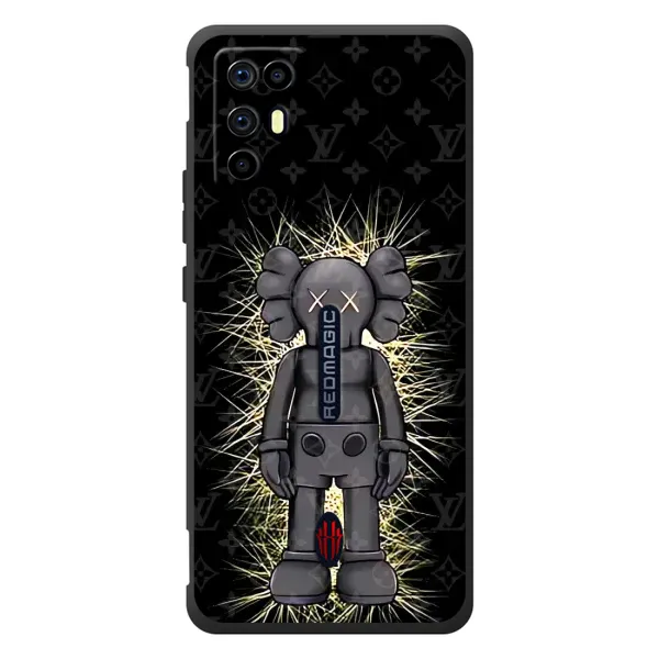 Чехол с принтом «Bearbrick LV» для ZTE Nubia RedMagic 6R