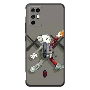Чехлы для ZTE Nubia RedMagic 6R - Bearbrick Louis Vuitton (PREMIUMPrint) (Беарбрик Джордан)
