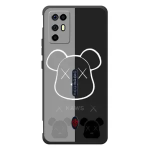 Чехлы для ZTE Nubia RedMagic 6R - Bearbrick Louis Vuitton (PREMIUMPrint) (БеарБрик глаза)