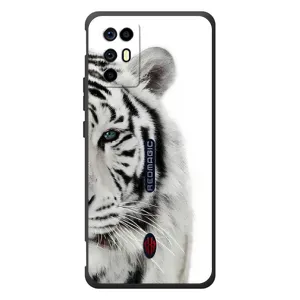 Чехлы с картинками животных ZTE Nubia RedMagic 6R (Белый Тигр)