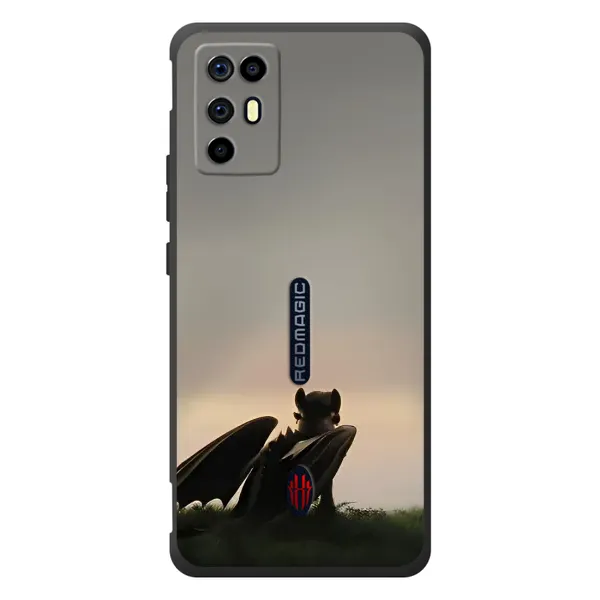 Чехол с принтом «Беззубик» для ZTE Nubia RedMagic 6R