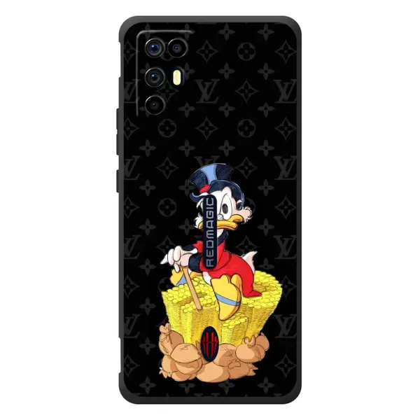 Чехол с принтом «Богатство Макдака» для ZTE Nubia RedMagic 6R