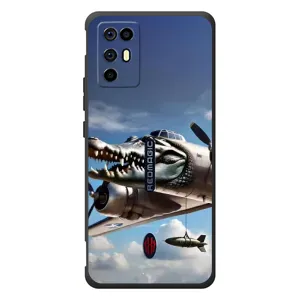 Чехол с мемом Тралалело тралала на ZTE Nubia RedMagic 6R (Бомбардиро крокодило)