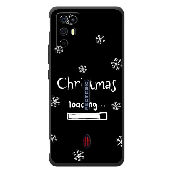 Чехол с принтом «Christmas loading» для ZTE Nubia RedMagic 6R