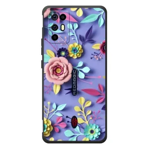 Чехлы с Цветами для ZTE Nubia RedMagic 6R (VPrint) (Цветочный дизайн)