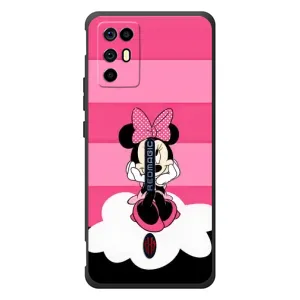 Міккі Маус чохол для ZTE Nubia RedMagic 6R (AlphaPrint - Мультяшні) (Дівчинка Maus)