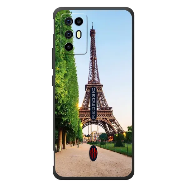 Чехол с принтом «Дорога в Париж» для ZTE Nubia RedMagic 6R