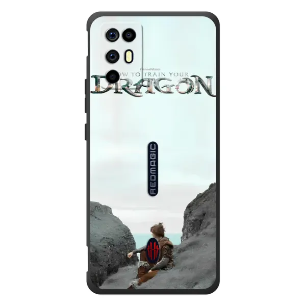 Чехол с принтом «Дракон лого» для ZTE Nubia RedMagic 6R