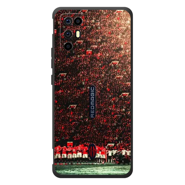 Чехол с принтом «фанаты Манчестер Юнайтед» для ZTE Nubia RedMagic 6R Чехол с принтом «фанаты Манчестер Юнайтед» для ZTE Nubia RedMagic 6R
