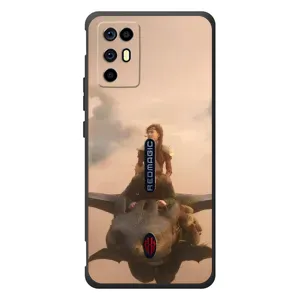 Чехол как приручить дракона на ZTE Nubia RedMagic 6R (Фильм дракон)
