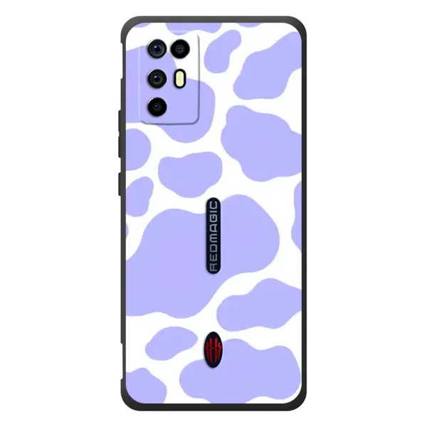 Чехол с принтом «Фиолетова Буренка» для ZTE Nubia RedMagic 6R