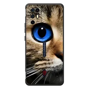 Чехлы с Котиками для ZTE Nubia RedMagic 6R (VPrint) (Глаз кота)