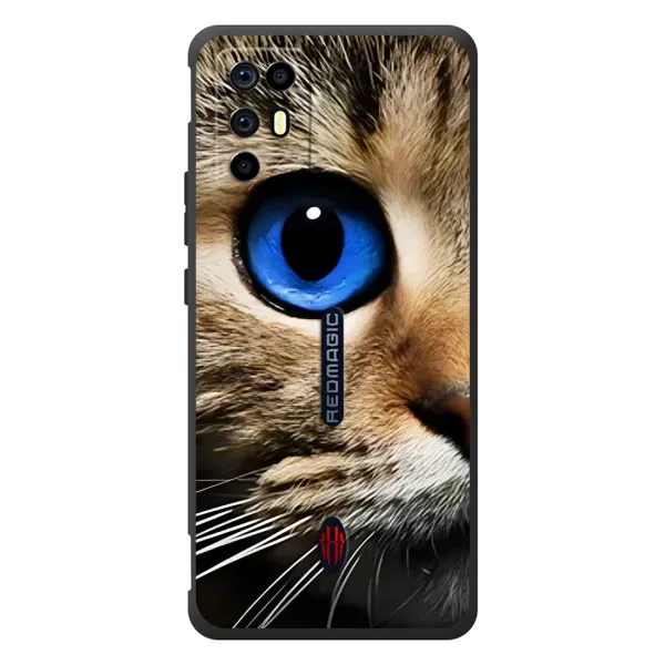 Чехол с принтом «Глаз кота» для ZTE Nubia RedMagic 6R