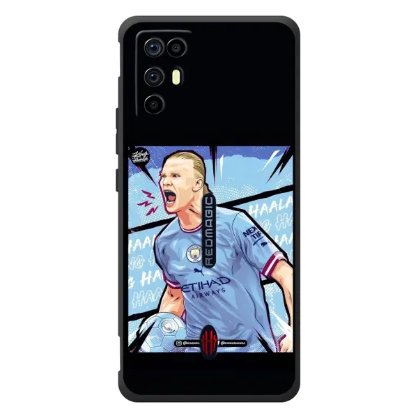 Чехол с принтом «гол Эрлинг Холланд» для ZTE Nubia RedMagic 6R