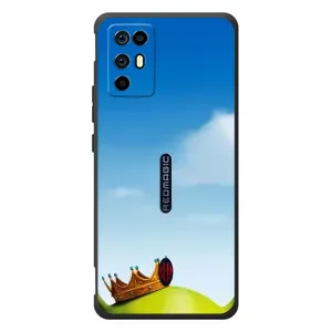 Чехол с мультфильмом Шрек на ZTE Nubia RedMagic 6R (Голова Шрека)