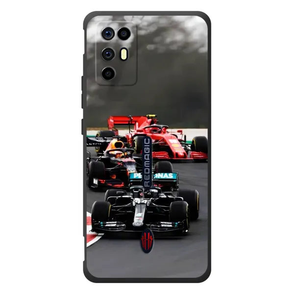 Чехол с принтом «Гонка Формула 1» для ZTE Nubia RedMagic 6R