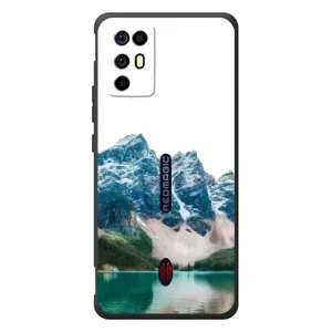 Силиконовый чехол с КАРТИНКАМИ лето для ZTE Nubia RedMagic 6R (AlphaPrint) (Гори)