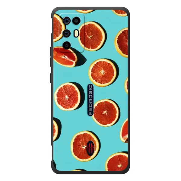 Чехол с принтом «Грейпфрут» для ZTE Nubia RedMagic 6R