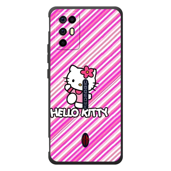 Чехол с принтом «Hello Kytty» для ZTE Nubia RedMagic 6R