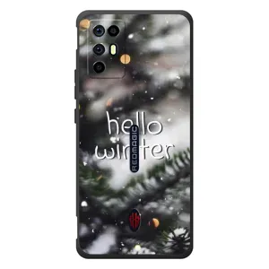 Новогодние, Праздничные Чехлы для ZTE Nubia RedMagic 6R - 2024 год (Hello winter)
