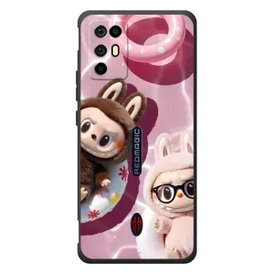 Чехол с Лабубу на ZTE Nubia RedMagic 6R (Игрушка Лабубу)
