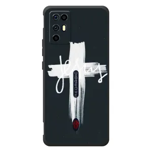 Чехол для ZTE Nubia RedMagic 6R (AlphaPrint) - (Христианские) (Иисус)