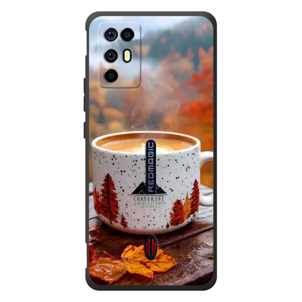 Чехол с принтом «Кофе на природе» для ZTE Nubia RedMagic 6R