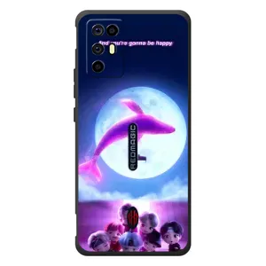 Чехлы BTS для ZTE Nubia RedMagic 6R (AlphaPrint) (КИТ BTS)