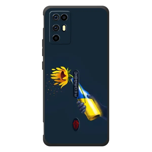 Чехол с принтом «Коктейль молотова» для ZTE Nubia RedMagic 6R Чехол с принтом «Коктейль молотова» для ZTE Nubia RedMagic 6R
