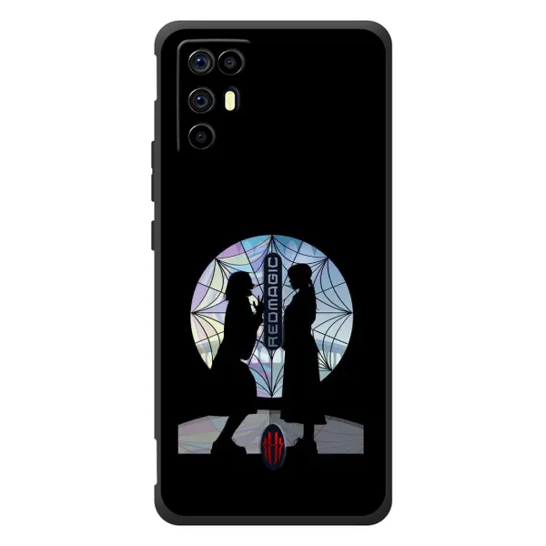 Чехол с принтом «комната Уэнздей» для ZTE Nubia RedMagic 6R