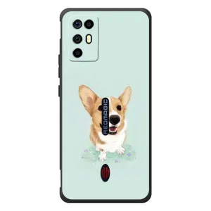 Чехлы с собаками для ZTE Nubia RedMagic 6R (VPrint) (Корги)