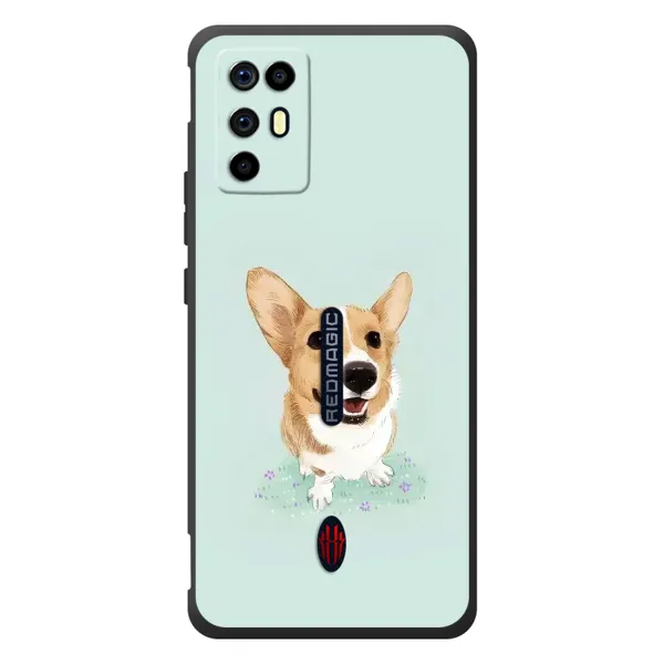 Чехол с принтом «Корги» для ZTE Nubia RedMagic 6R