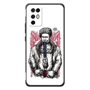Чехлы для ZTE Nubia RedMagic 6R с принтом Тараса Шевченко (AlphaPrint) (Козак Шевченко)