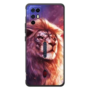 Чехол со Львом для ZTE Nubia RedMagic 6R (VPrint) (Красочный Лев)
