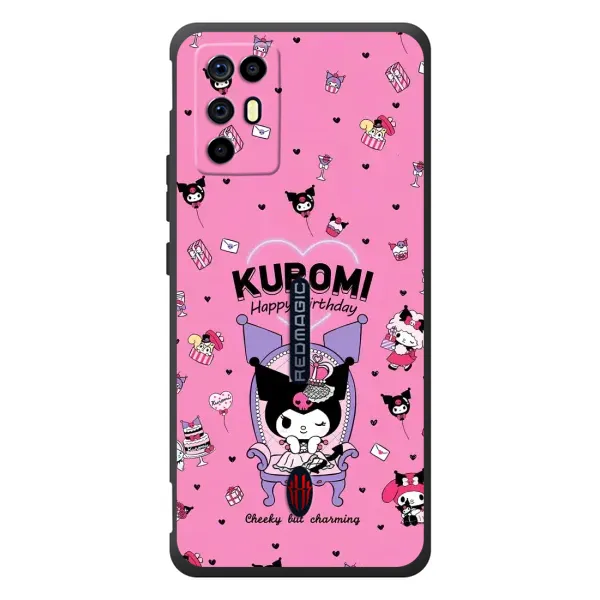 Чехол с принтом «KUROMI» для ZTE Nubia RedMagic 6R