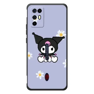 Чехол с кроликом Куроми на ZTE Nubia RedMagic 6R (Куроми в цветах)