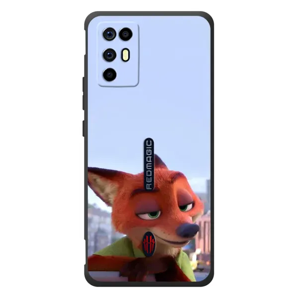 Чехол с принтом «Лис Ник» для ZTE Nubia RedMagic 6R