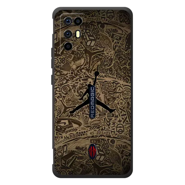 Чехол с принтом «Logo Jordan» для ZTE Nubia RedMagic 6R