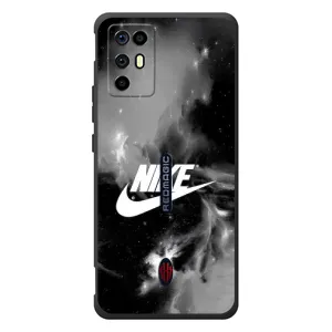 Чехол для ZTE Nubia RedMagic 6R - с принтом Найк (AlphaPrint) (Лого Найк)