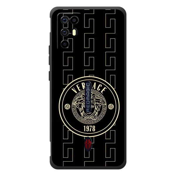 Чехол с принтом «Лого Версаче» для ZTE Nubia RedMagic 6R
