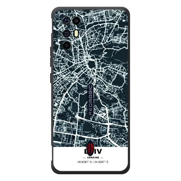 Чехол с принтом «Львов» для ZTE Nubia RedMagic 6R