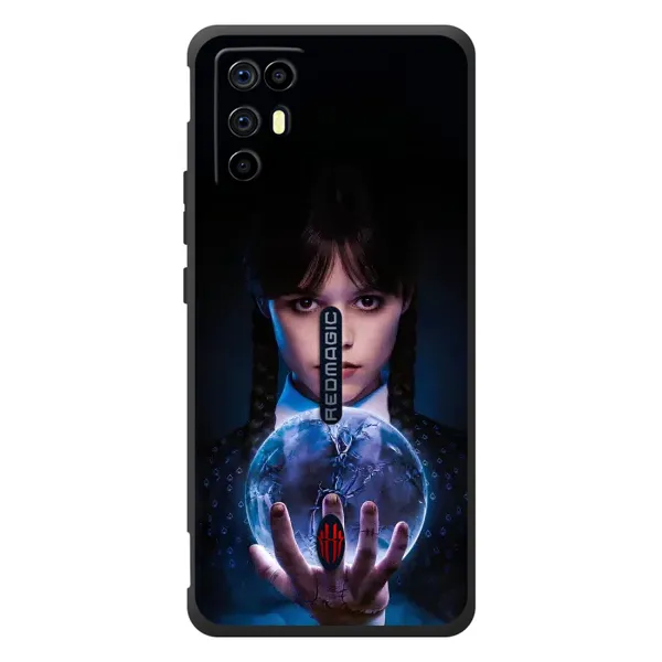 Чехол с принтом «Магическая сфера Уэнздей» для ZTE Nubia RedMagic 6R Чехол с принтом «Магическая сфера Уэнздей» для ZTE Nubia RedMagic 6R