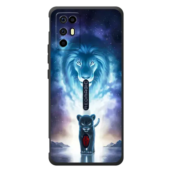 Чехол с принтом «Маленький лев» для ZTE Nubia RedMagic 6R