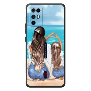 Чехол с печатью для ZTE Nubia RedMagic 6R - (Мама с ребенком) (AlphaPrint)