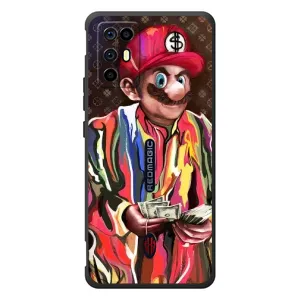 Брендновые Чехлы для ZTE Nubia RedMagic 6R - (PREMIUMPrint) (Mario LV)