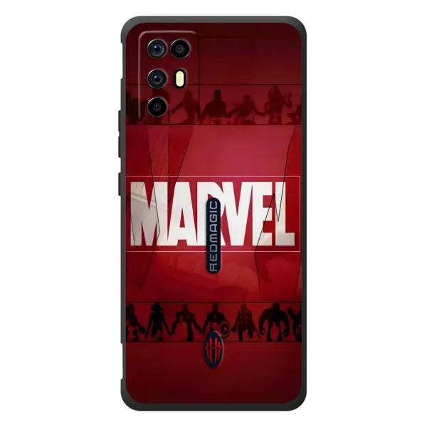 Чехол с принтом «MARVEL» для ZTE Nubia RedMagic 6R Чехол с принтом «MARVEL» для ZTE Nubia RedMagic 6R