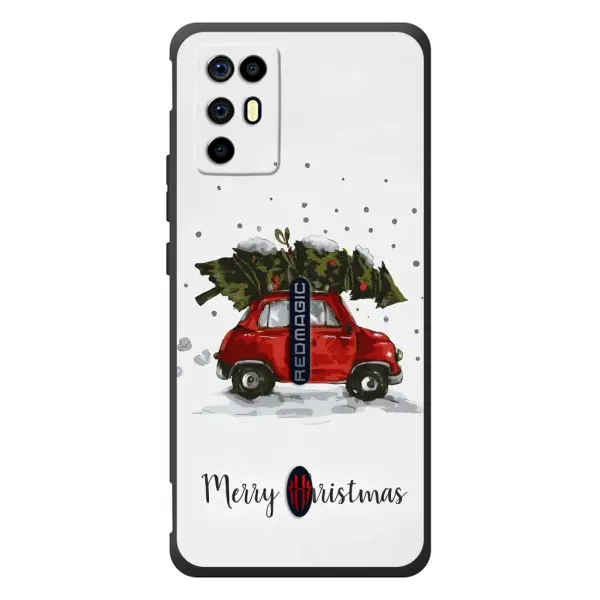 Чехол с принтом «Машина с елкой» для ZTE Nubia RedMagic 6R