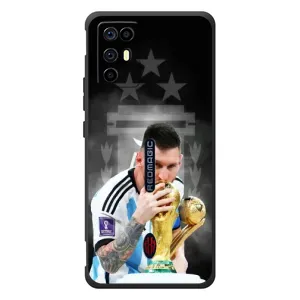 Чехлы для ZTE Nubia RedMagic 6R (Leo чемпион) (AlphaPrint) (Месси Чемпион)