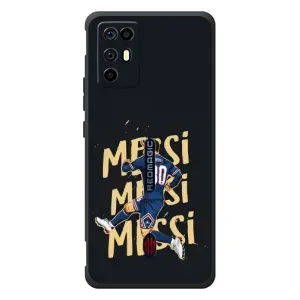 Чехлы для ZTE Nubia RedMagic 6R (Leo чемпион) (AlphaPrint) (Messi ПСЖ)